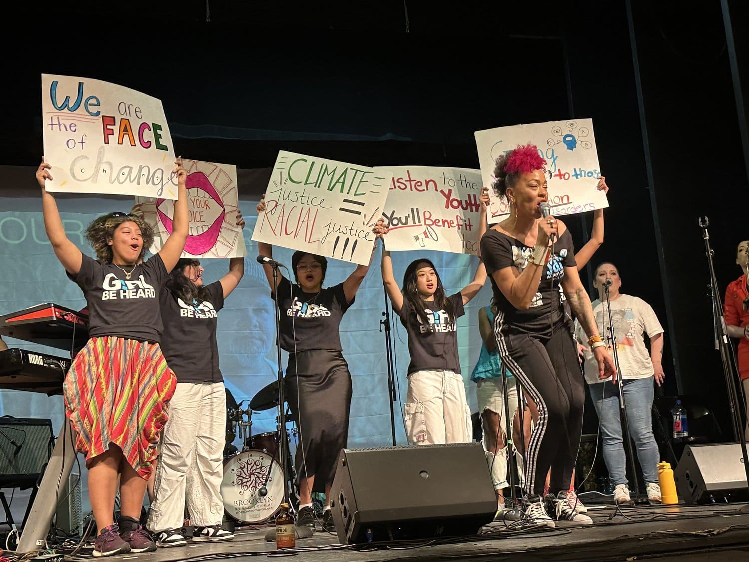 Company Members performing with award-winning artist, Maya Azucena.
